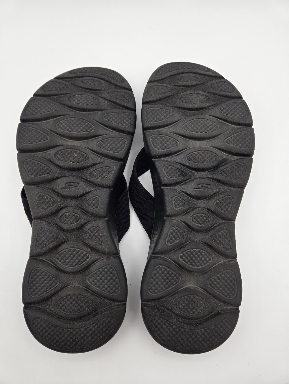 Skechers Go Walk Flex Sandal Splendor Black Comfort Flip Flops Womens Size 10 - Picture 13 of 13